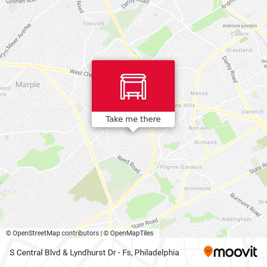 S Central Blvd & Lyndhurst Dr - Fs map