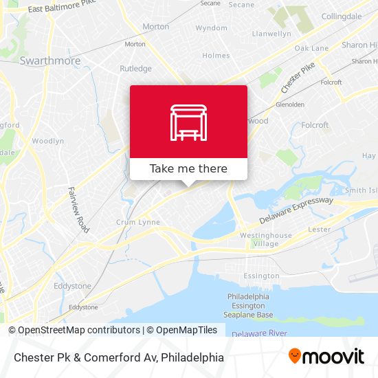 Mapa de Chester Pk & Comerford Av