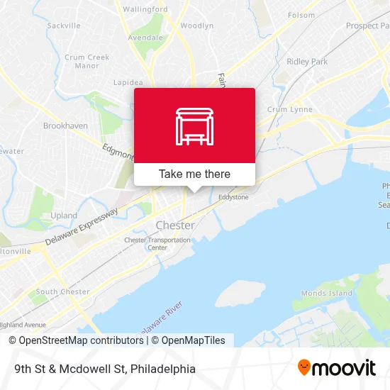 9th St & Mcdowell St map