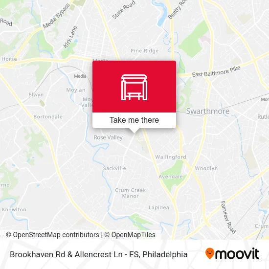 Brookhaven Rd & Allencrest Ln - FS map