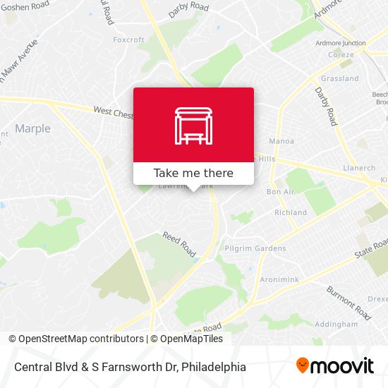 Mapa de Central Blvd & S Farnsworth Dr