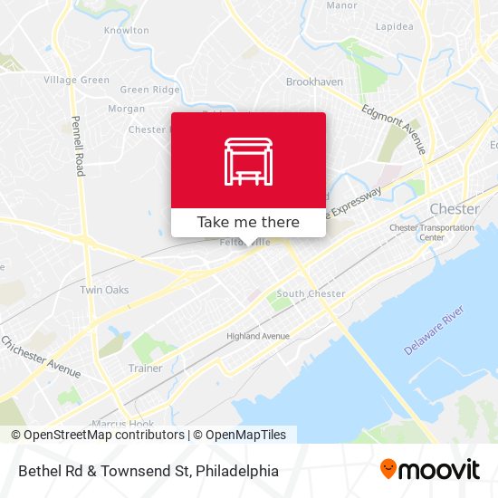 Mapa de Bethel Rd & Townsend St