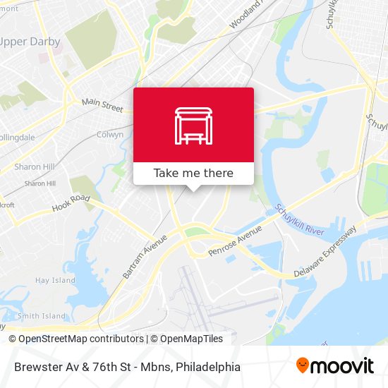 Brewster Av & 76th St - Mbns map