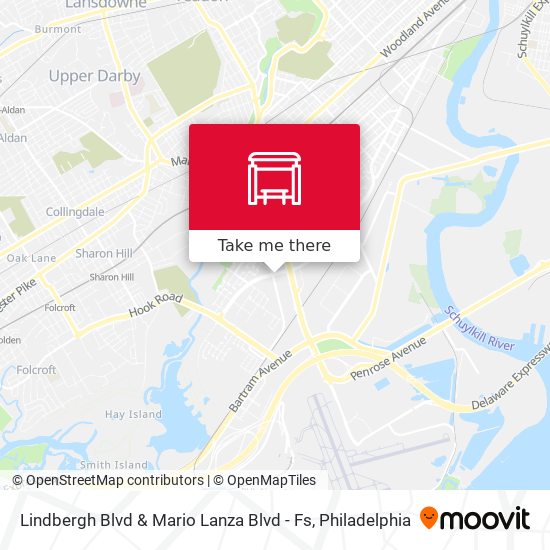 Lindbergh Blvd & Mario Lanza Blvd - Fs map