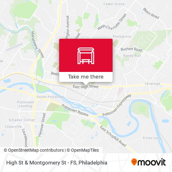 High St & Montgomery St - FS map