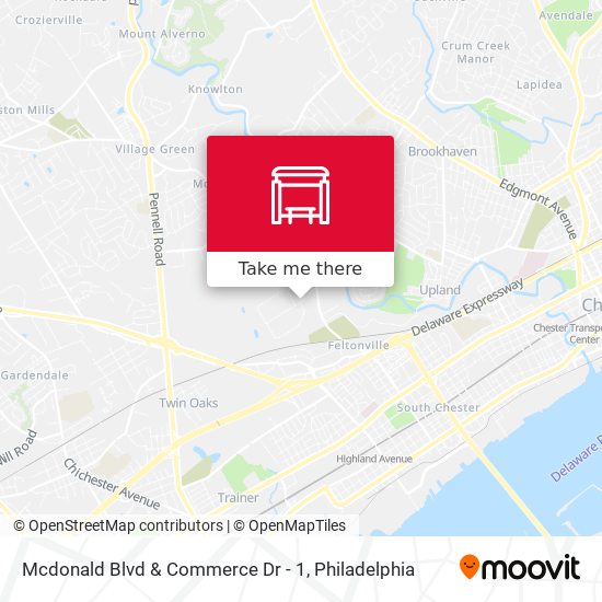 Mapa de Mcdonald Blvd & Commerce Dr - 1