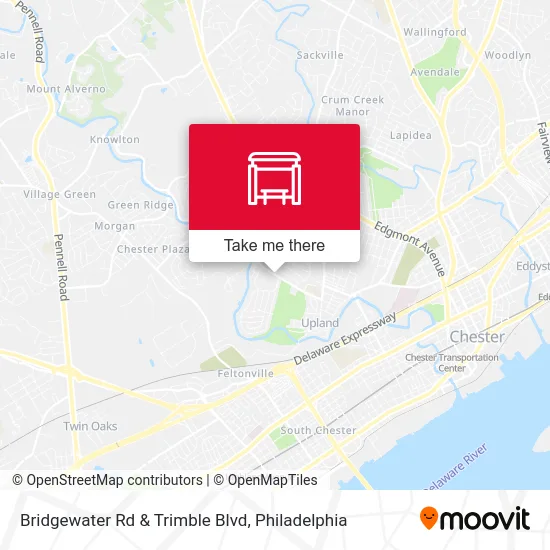 Bridgewater Rd & Trimble Blvd map