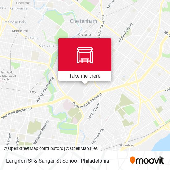 Mapa de Langdon St & Sanger St School