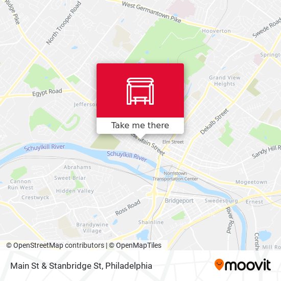 Mapa de Main St & Stanbridge St