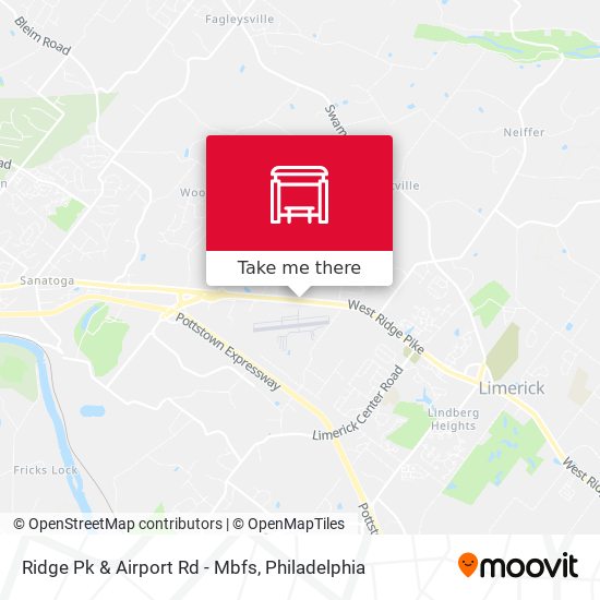Ridge Pk & Airport Rd - Mbfs map