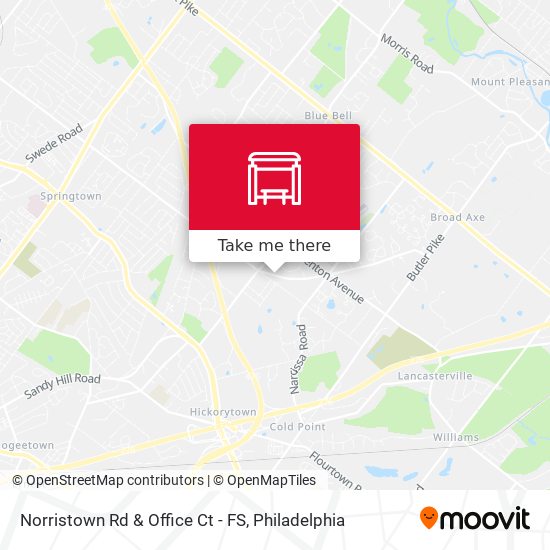 Mapa de Norristown Rd & Office Ct - FS