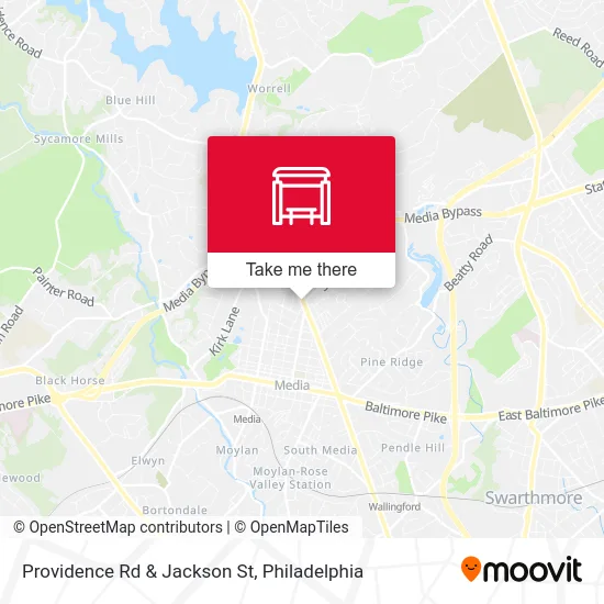 Providence Rd & Jackson St map