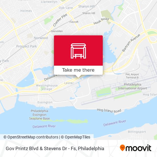 Mapa de Gov Printz Blvd & Stevens Dr - Fs
