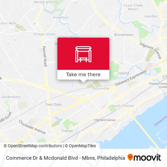 Mapa de Commerce Dr & Mcdonald Blvd - Mbns