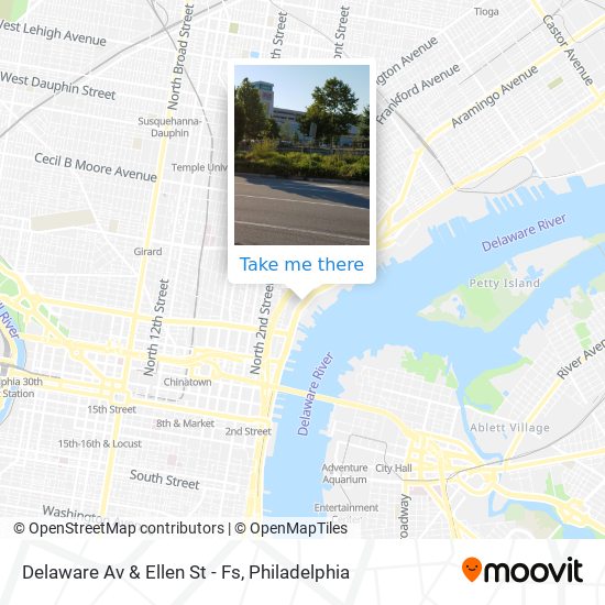 Mapa de Delaware Av & Ellen St - Fs