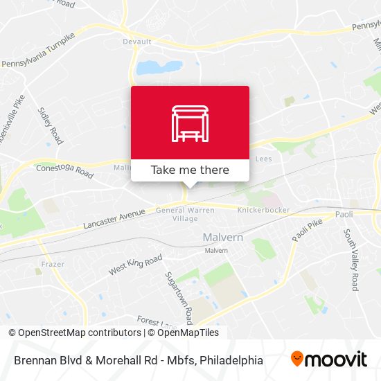 Brennan Blvd & Morehall Rd - Mbfs map