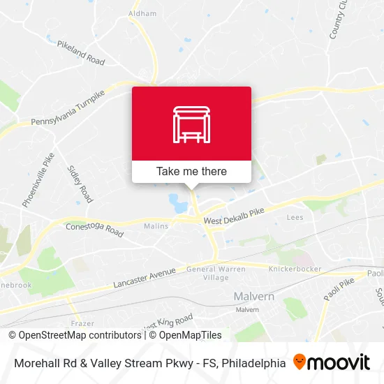 Morehall Rd & Valley Stream Pkwy - FS map