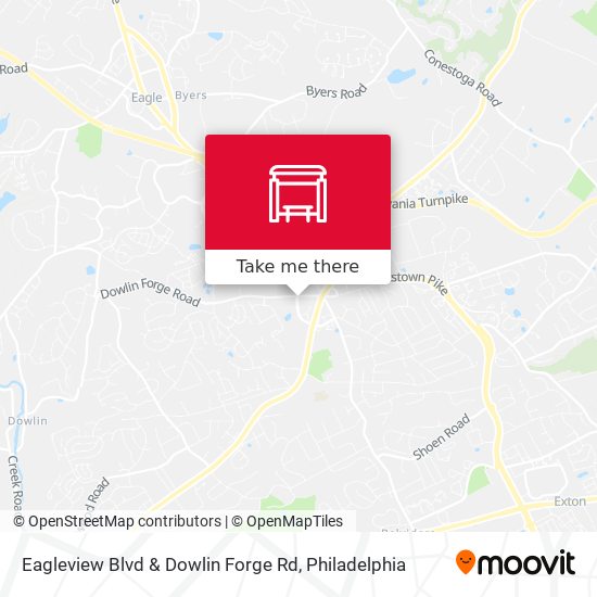Mapa de Eagleview Blvd & Dowlin Forge Rd