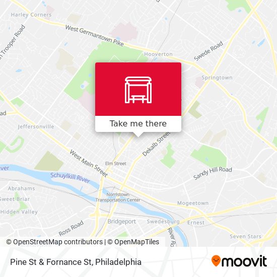 Mapa de Pine St & Fornance St