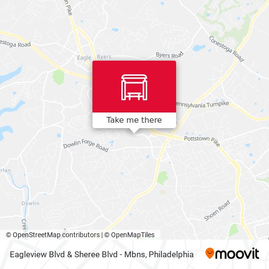 Eagleview Blvd & Sheree Blvd - Mbns map