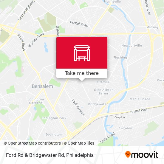 Mapa de Ford Rd & Bridgewater Rd