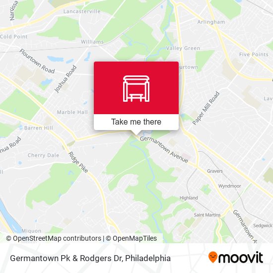 Mapa de Germantown Pk & Rodgers Dr