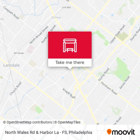 Mapa de North Wales Rd & Harbor La - FS