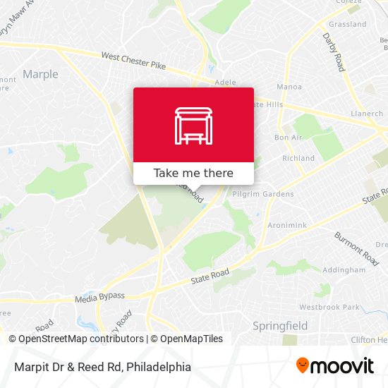 Marpit Dr & Reed Rd map