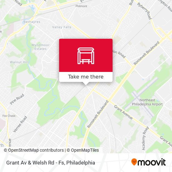 Grant Av & Welsh Rd - Fs map
