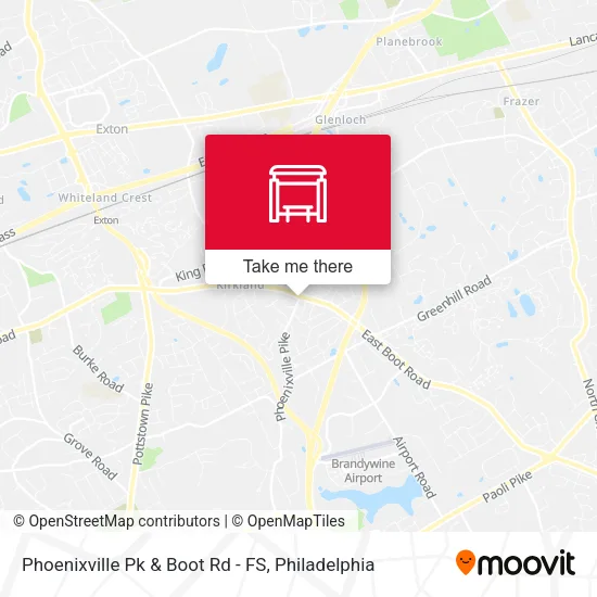 Phoenixville Pk & Boot Rd - FS map