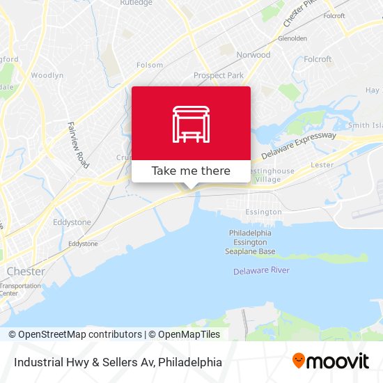 Mapa de Industrial Hwy & Sellers Av
