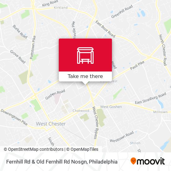 Fernhill Rd & Old Fernhill Rd Nosgn map