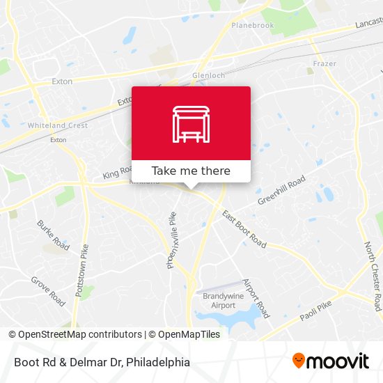 Mapa de Boot Rd & Delmar Dr