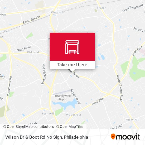 Mapa de Wilson Dr & Boot Rd No Sign