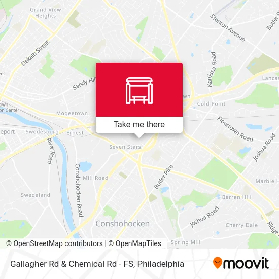 Mapa de Gallagher Rd & Chemical Rd - FS