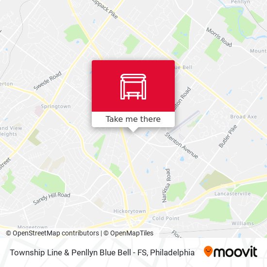Township Line & Penllyn Blue Bell - FS map