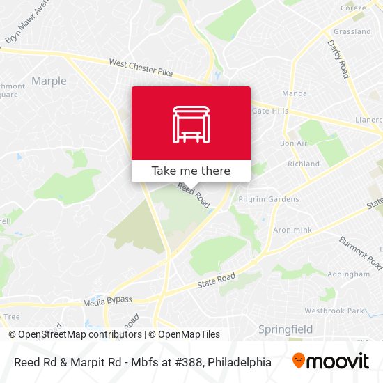 Mapa de Reed Rd & Marpit Rd - Mbfs at #388
