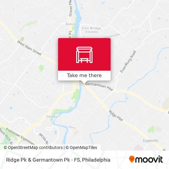 Ridge Pk & Germantown Pk - FS map
