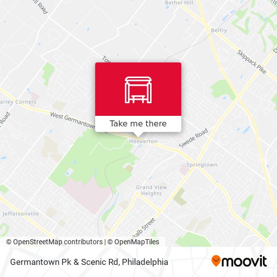 Mapa de Germantown Pk & Scenic Rd