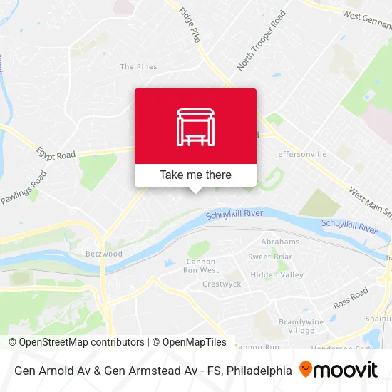Gen Arnold Av & Gen Armstead Av - FS map