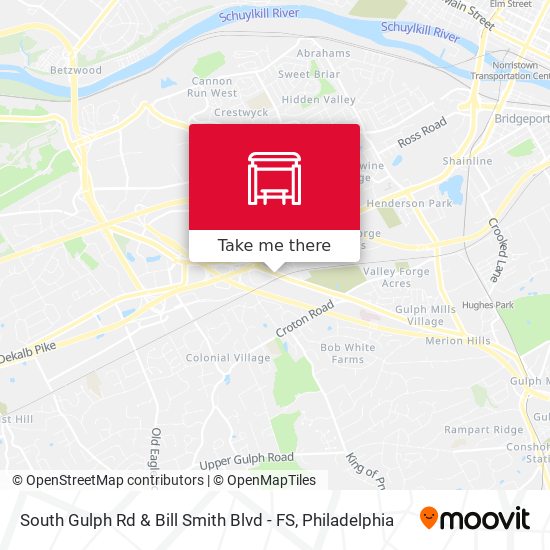 Mapa de South Gulph Rd & Bill Smith Blvd - FS