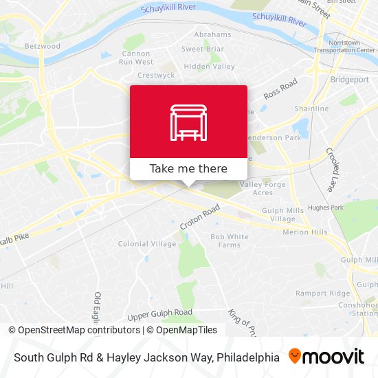 South Gulph Rd & Hayley Jackson Way map