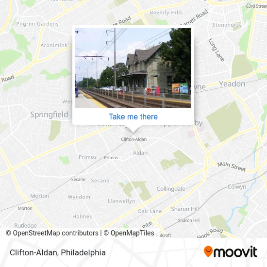 Clifton-Aldan map