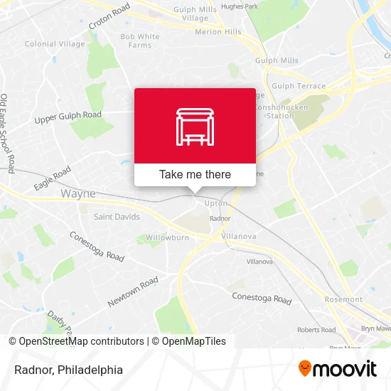 Radnor map