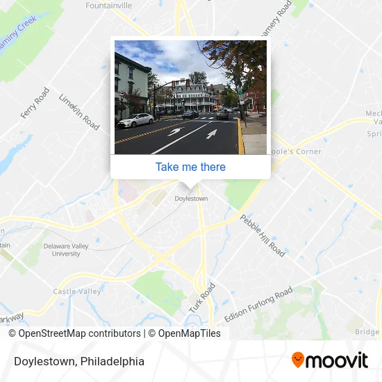 Doylestown map