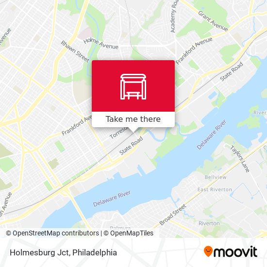 Mapa de Holmesburg Jct