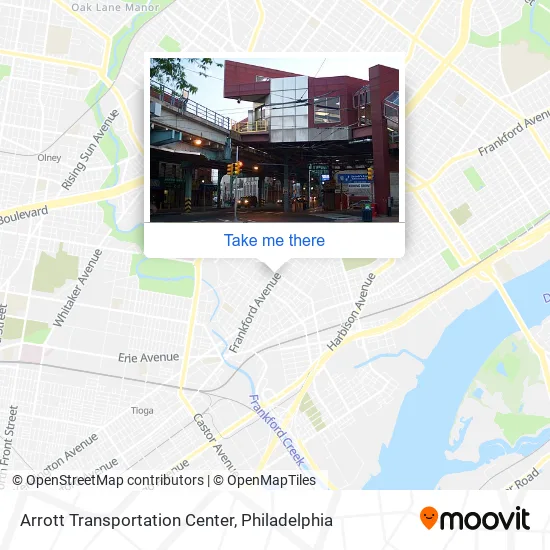 Mapa de Arrott Transportation Center