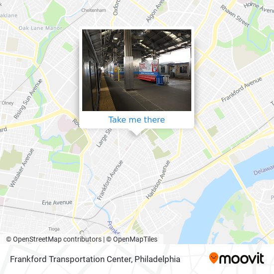 Mapa de Frankford Transportation Center