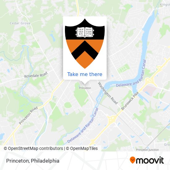 Princeton map