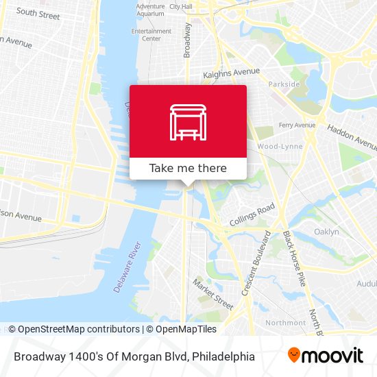 Broadway 1400's Of Morgan Blvd map